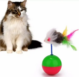 Cat Ball Toy With Mouse