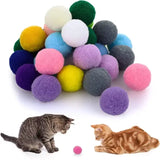 Cat Toy Balls pom pom 12 balls (Ab 414)