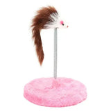 Cat Toy Mouse Spring with Scratcher