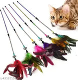 Cat Toy Stick Feather - Hi Quality Cat Toy Stick