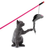 Cat Toy Stick With Mouse