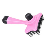 Pet Button Brush Plastic (AB 389)