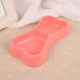 Pet Food Bowl Bone Shape