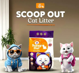 Scoop Out Cat Litter With Lavender Fragrance