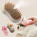 Steamer Grooming Brush Paw Shaped (AB 662)