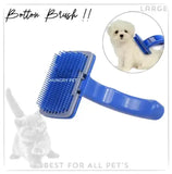 Blue Button Brush