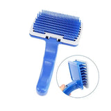 Blue Button Brush