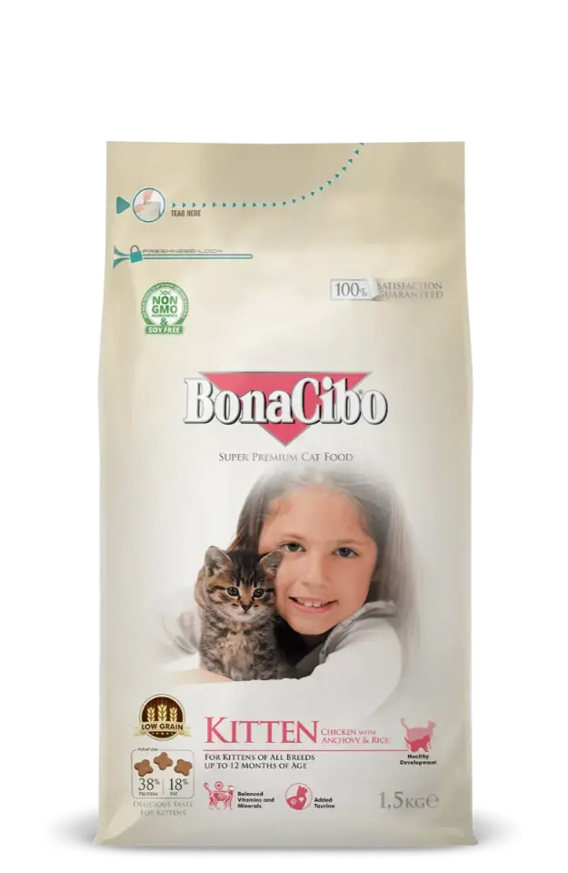 Bonacibo Kitten Chicken Cat Food