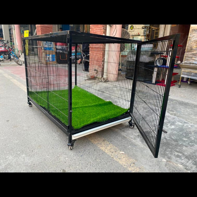 Dog Cage For Adult Dogs 4x2.5x2.5 with Carpet
