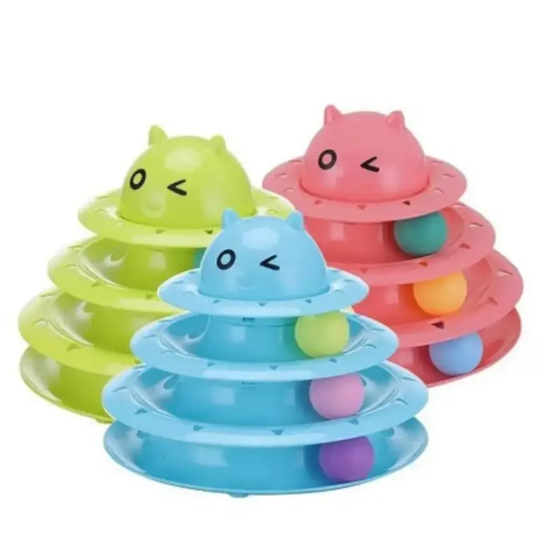 Cat Tower Track Toy 3 Layer