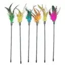 Cat Toy Stick Feather - Hi Quality Cat Toy Stick