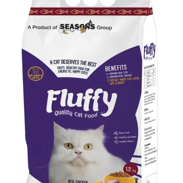 Fluffy Cat Food 1.2kg