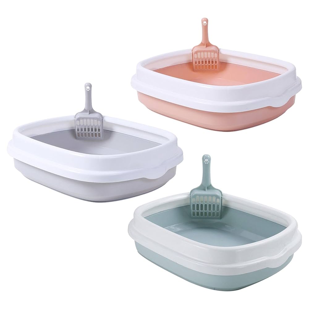 Litter Tray open Style with scoop Large Size