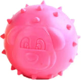 Puppy Teather Toy Ball Dog Face shaped (AB 303)