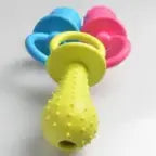 Puppy Teather Toy Pacifier Shaped