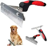 Rake Comb For Pets Heavy-Duty Stainless Steel