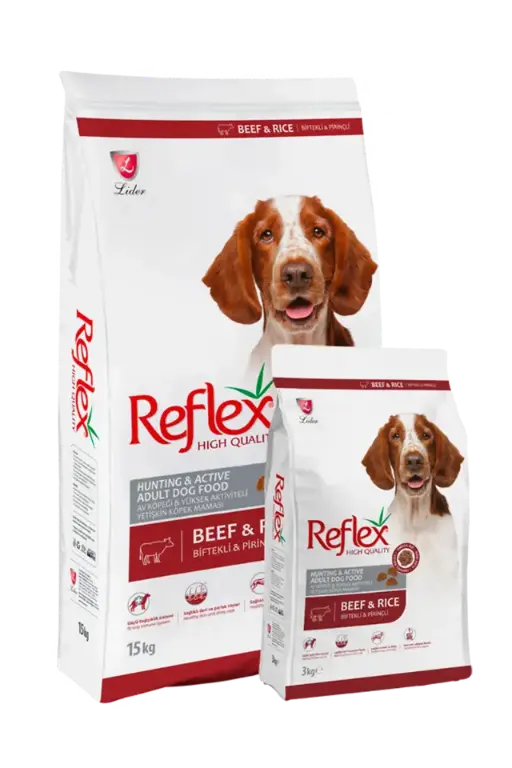 Reflex High Energy Adult Dog Food with Beef & Rice