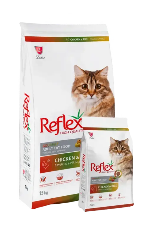 Reflex Multicolor Adult Cat Food With Chicken & Rice