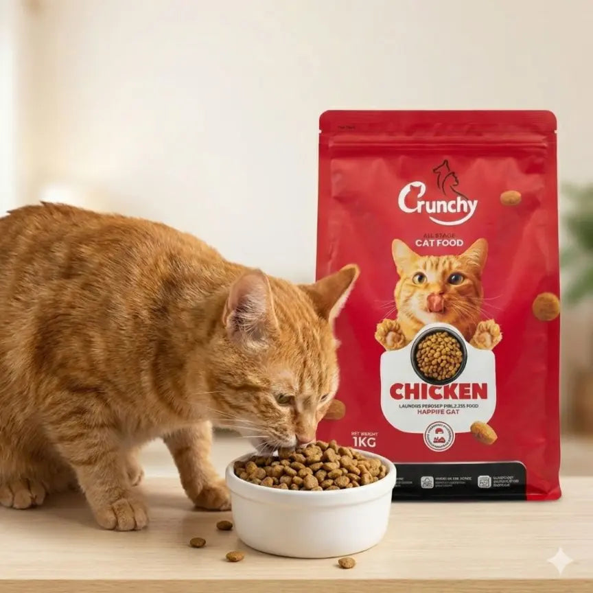 Crunchy Cat Food 1kg