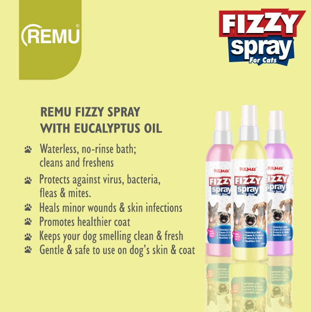 Fizzy Spray Dry Bath (Remu)  200ml