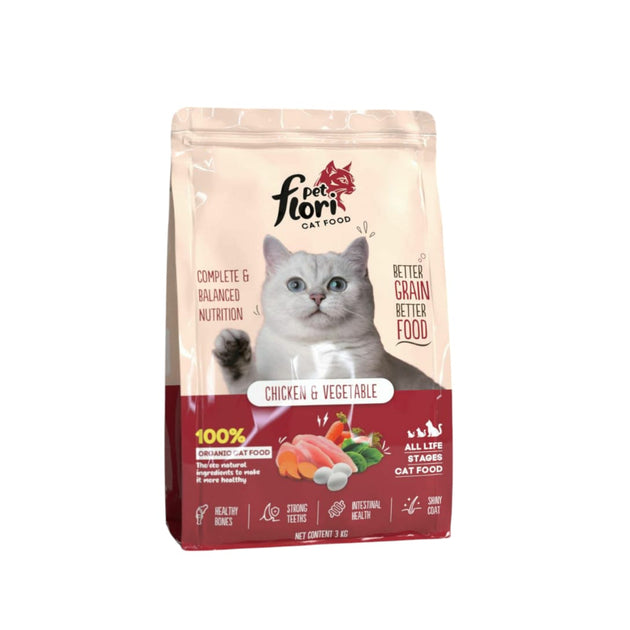 Flori pet Cat Food Chicken Flavor