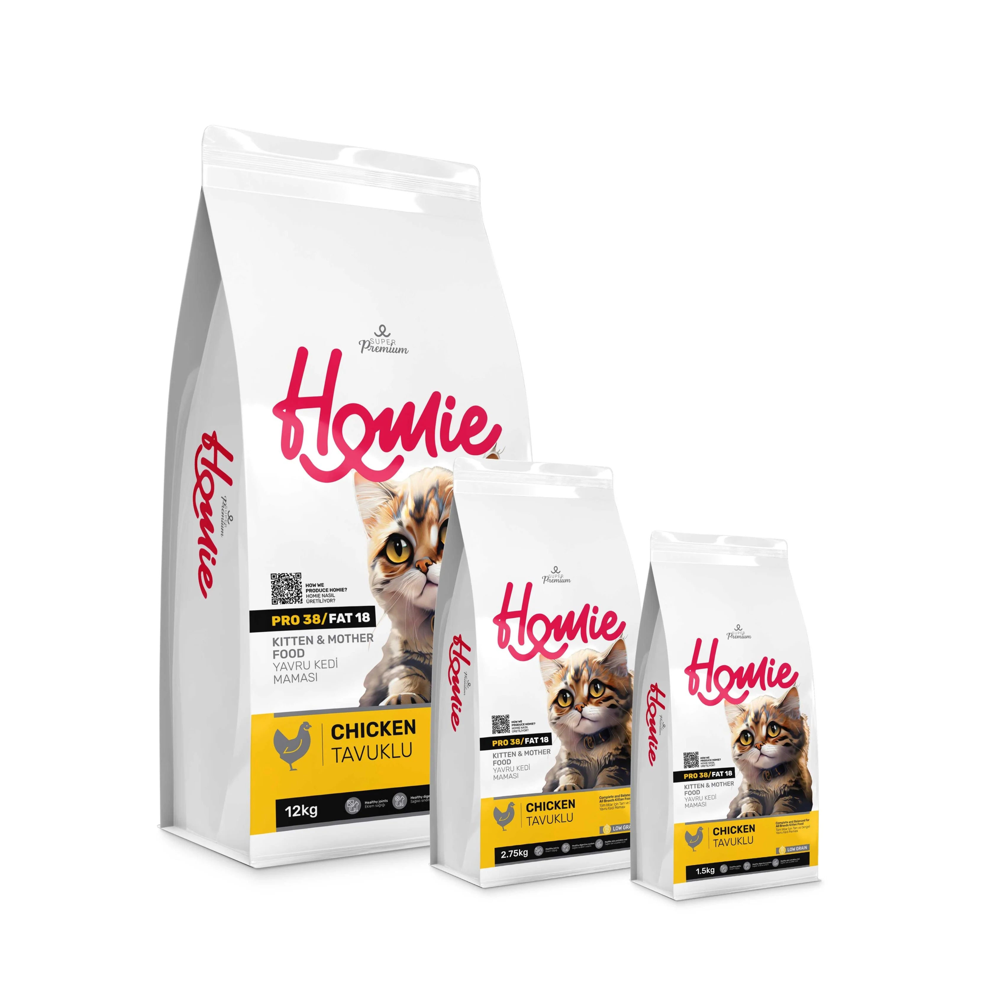Homie Cat Food 1.5kg