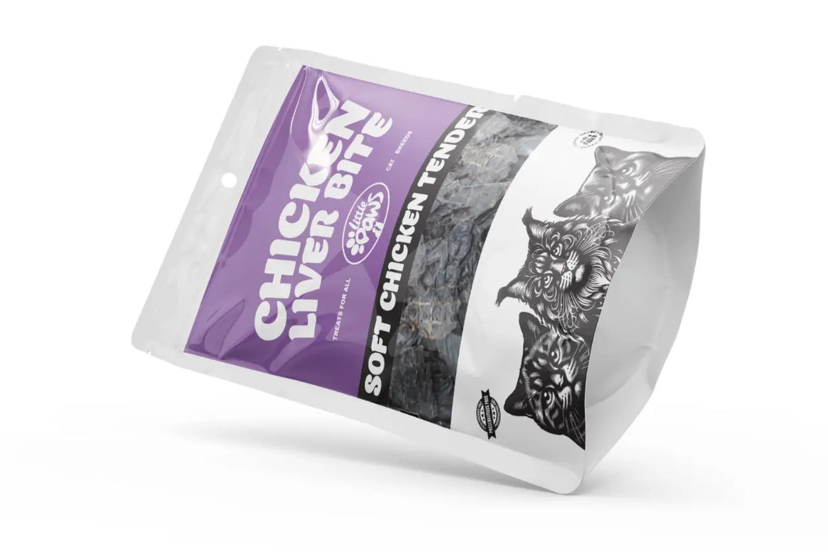 Cat Treat Little Paws Chicken Liver Trender 70g