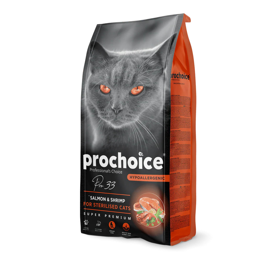 ProChoice Cat Food Salmon & Shrimp Adult Cat Food (Pro 33)