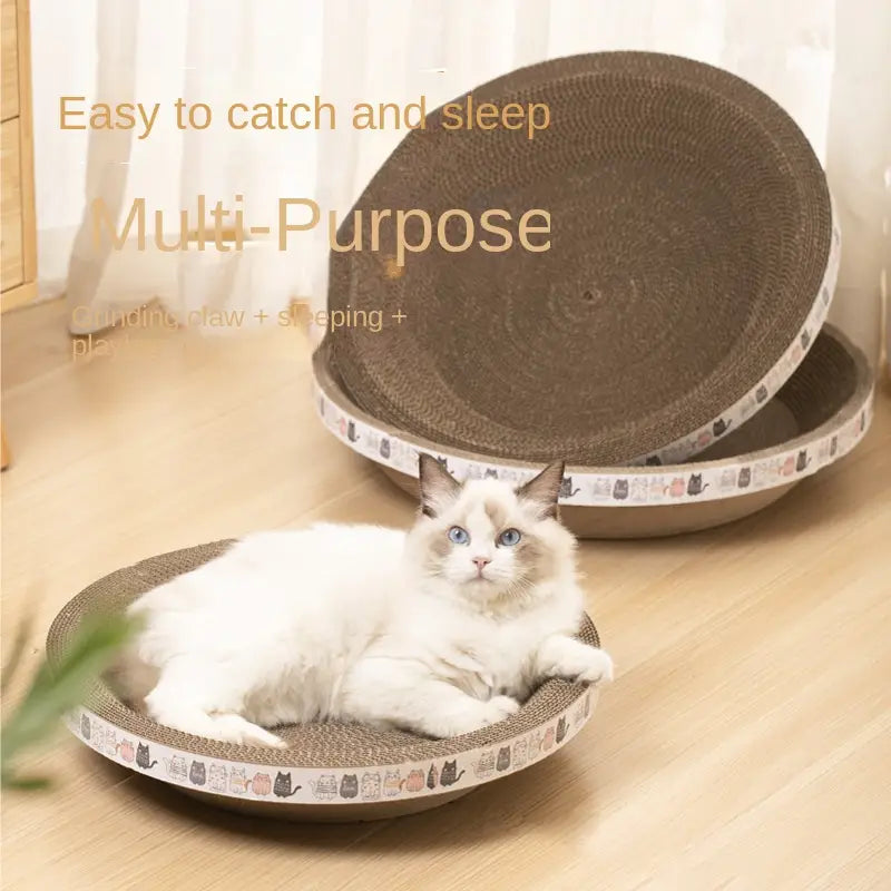 cat Scratcher Round Shaped